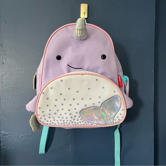 Skip Hop Narwhal Backpack - Picture 1 of 11